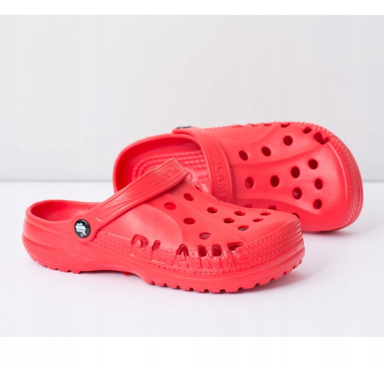 Flameshoes Pantuflas Eva Luz Roja para Mujer rojo 2