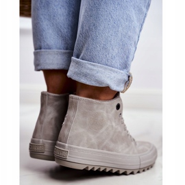 Zapatillas de Mujer Big Star High Warm Grey GG274070 gris 6