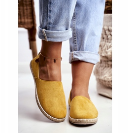 NEWS Alpargatas sin cordones Vulcan amarillas para mujer amarillo 3