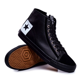 Zapatillas de Hombre Big Star Black EE174066 negro 7