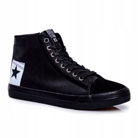 Zapatillas de Hombre Big Star Black EE174066 negro 6