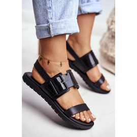 Sandalias Mujer Goma Fragante ZAXY Negras DD285051 negro 2 Sandalias Mujer Goma Fragante ZAXY Negras DD285051 negro 2