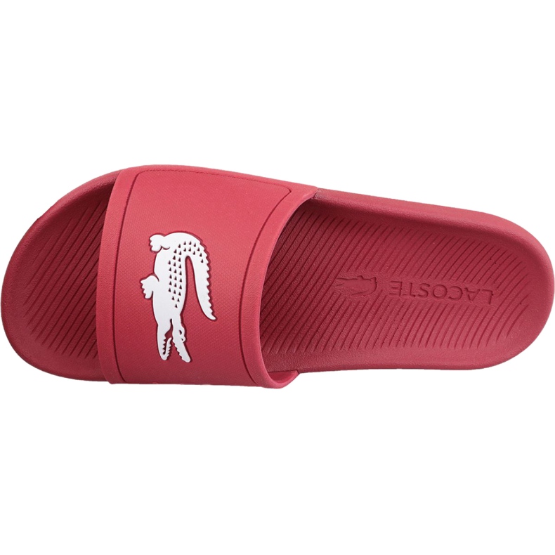 Sandalias Lacoste Croco 119 1 M 737CMA001817K blanco rojo 2
