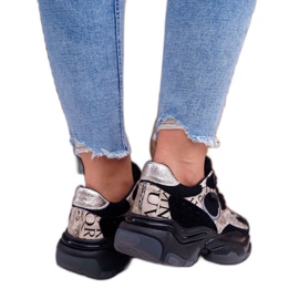 Zapatos deportivos para mujer Big Star de Daniel Lopez en negro y dorado FF274A524 amarillo 3 Zapatos deportivos para mujer Big Star de Daniel Lopez en negro y dorado FF274A524 amarillo 3