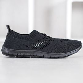 Zapatillas anudadas MCKEYLOR negro 1