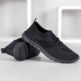 Zapatillas anudadas MCKEYLOR negro 5