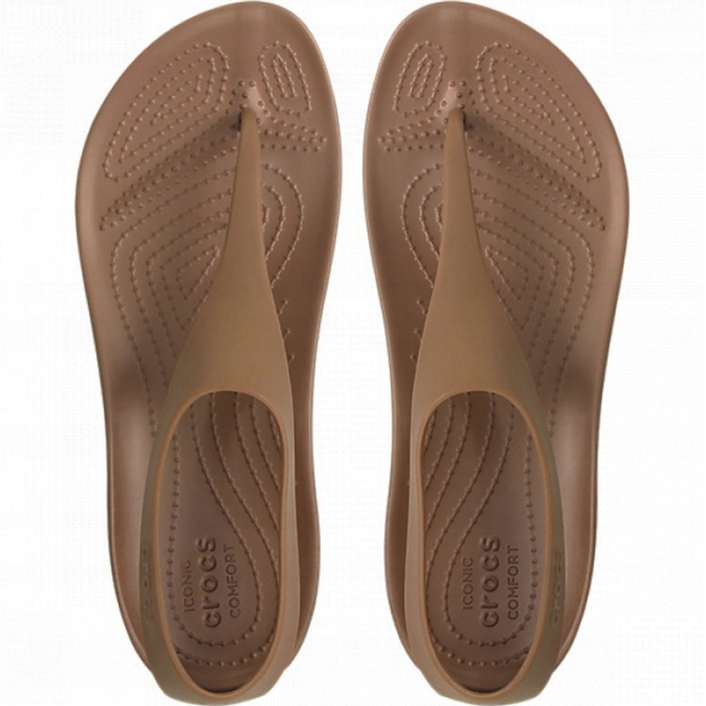 Crocs Serena Flip W 205468860 marrón 1
