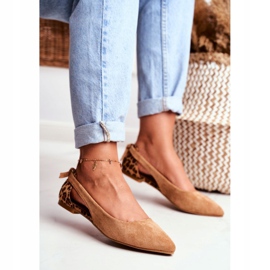 Bailarina Lu Boo en ante Spitz camel mejor marrón 1 Bailarina Lu Boo en ante Spitz camel mejor marrón 1