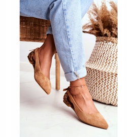 Bailarina Lu Boo en ante Spitz camel mejor marrón 2 Bailarina Lu Boo en ante Spitz camel mejor marrón 2