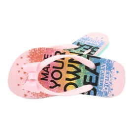 Pantuflas para niña American Club rosado 2