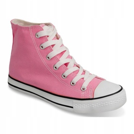 Zapatillas altas Konwers 8222 Pink rosado 1