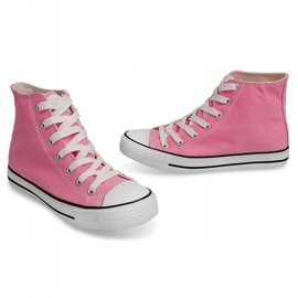 Zapatillas altas Konwers 8222 Pink rosado 2