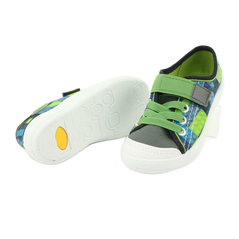 Calzado infantil befado 251Y148 gris multicolor verde 4