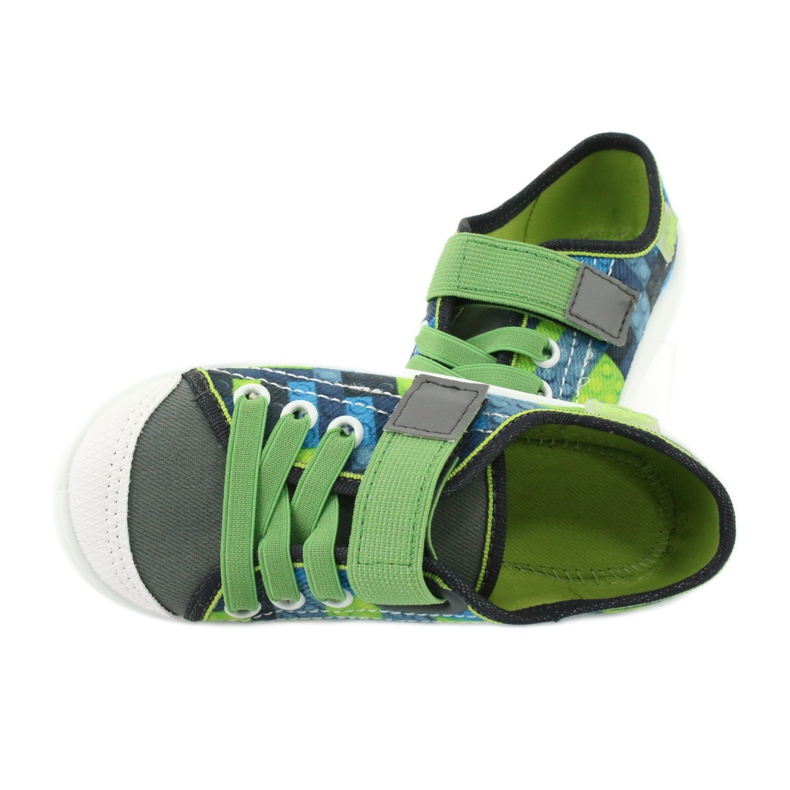 Calzado infantil befado 251Y148 gris multicolor verde 5