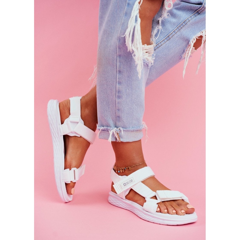 Sandalias Mujer Big Star White FF274A603 blanco 2