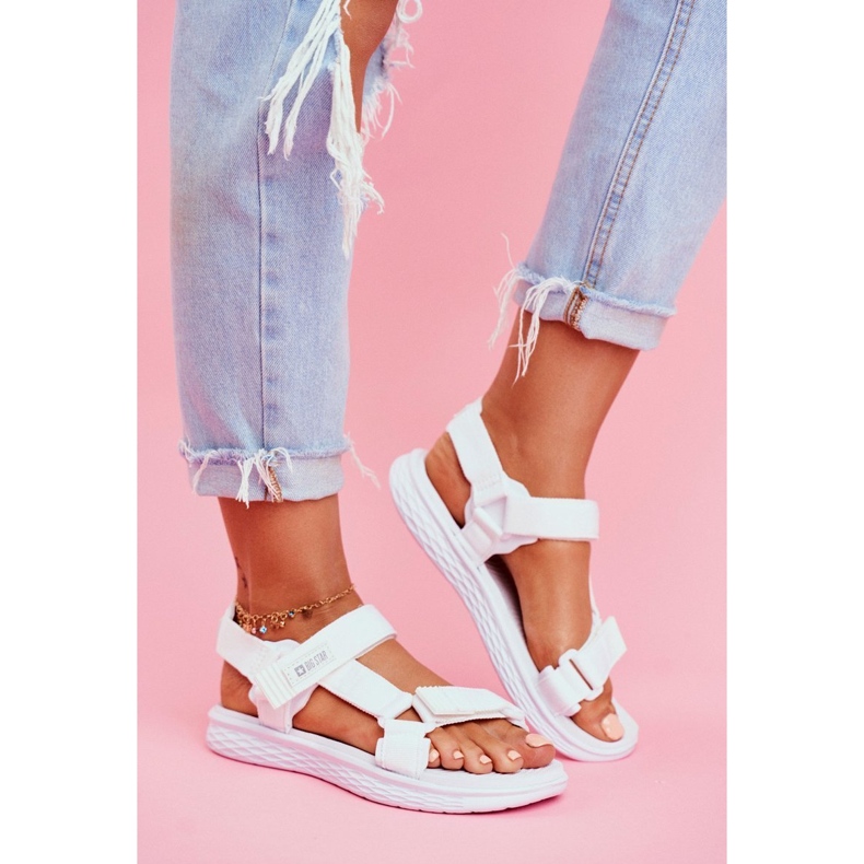 Sandalias Mujer Big Star White FF274A603 blanco 1