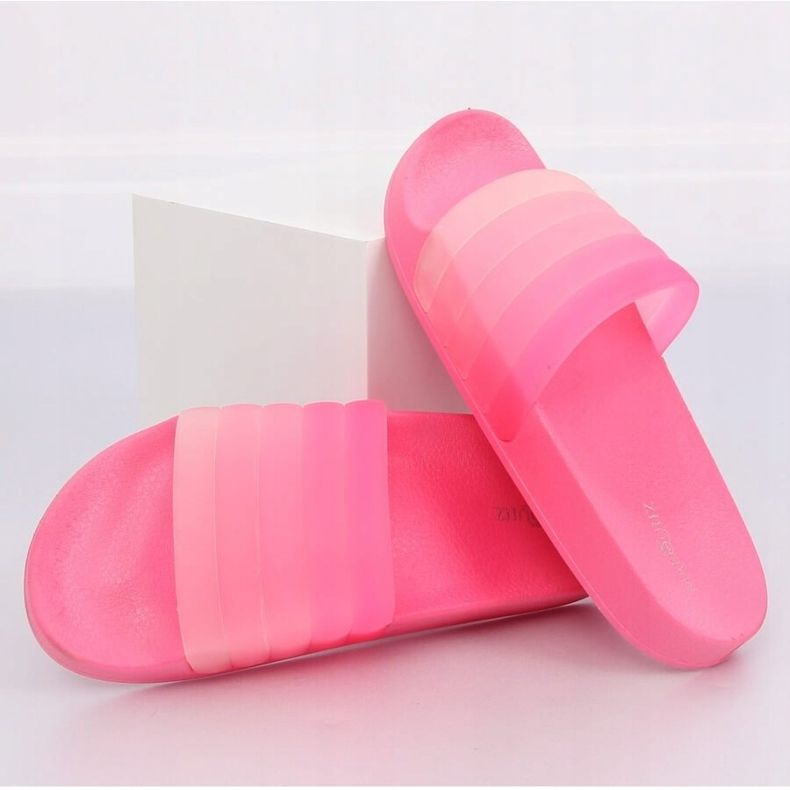 Pink Pantuflas rosa Mujer K-9183 Fucsia rosado 2 Pink Pantuflas rosa Mujer K-9183 Fucsia rosado 2