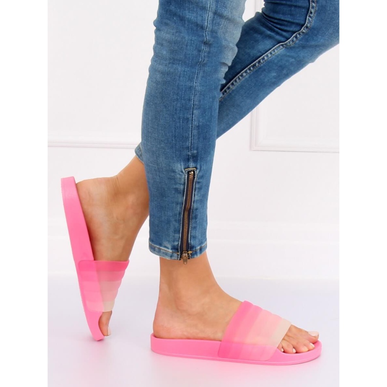 Pink Pantuflas rosa Mujer K-9183 Fucsia rosado 1 Pink Pantuflas rosa Mujer K-9183 Fucsia rosado 1