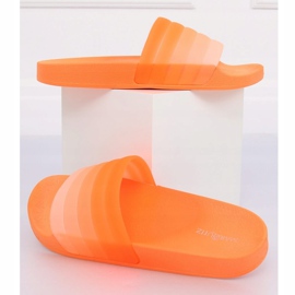 Naranja Zapatillas de mujer K-9183 Naranja 2