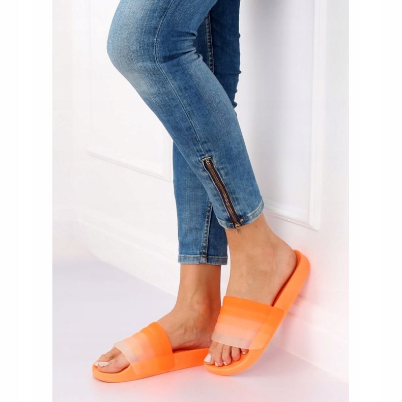 Naranja Zapatillas de mujer K-9183 Naranja 1