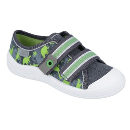 Calzado infantil befado 672X067 gris verde 1