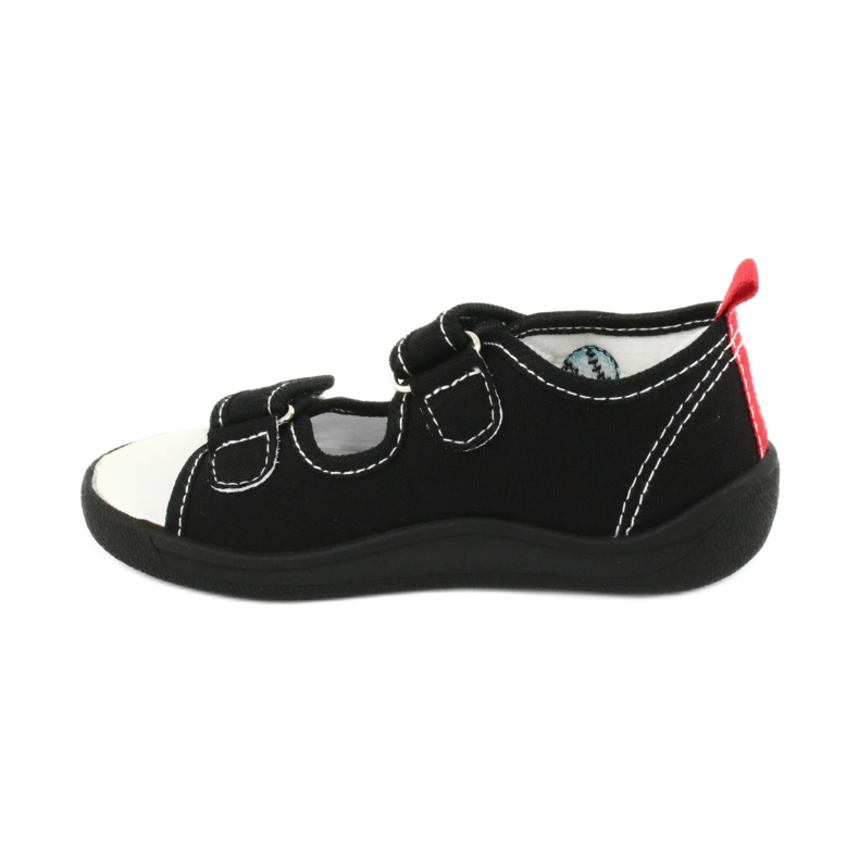 American Club Sandalias niño americano TEN27 zapatillas bola negro 1