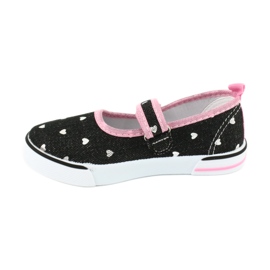 American Club Zapatillas TEN14 con velcro negro rosa 1