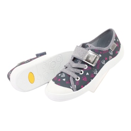 Calzado infantil befado 251X138 rosa gris multicolor 5