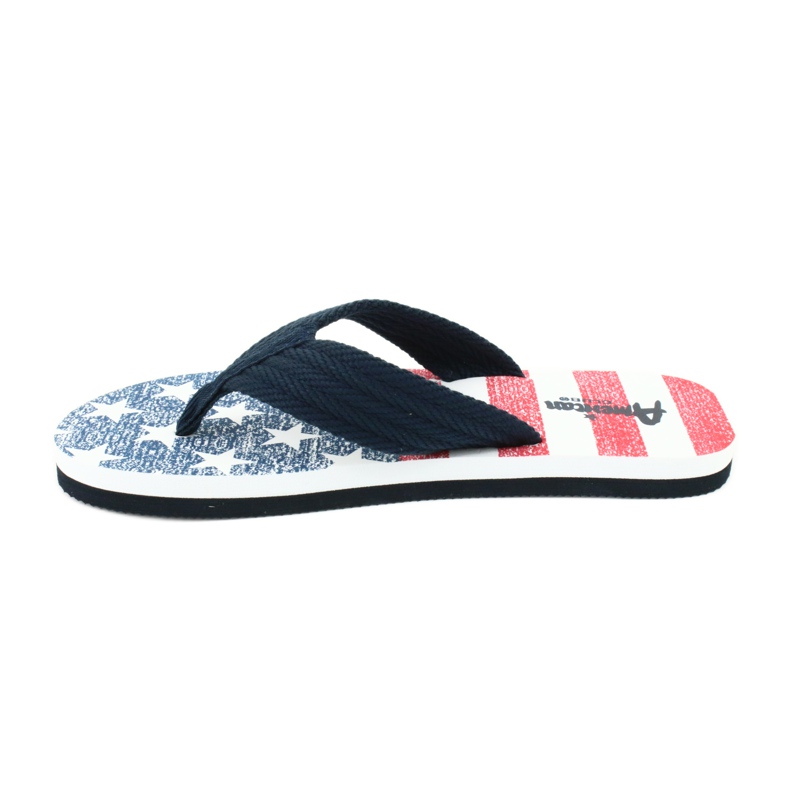 American Club Chanclas americanas de espuma ligera JP05 azul marino 1