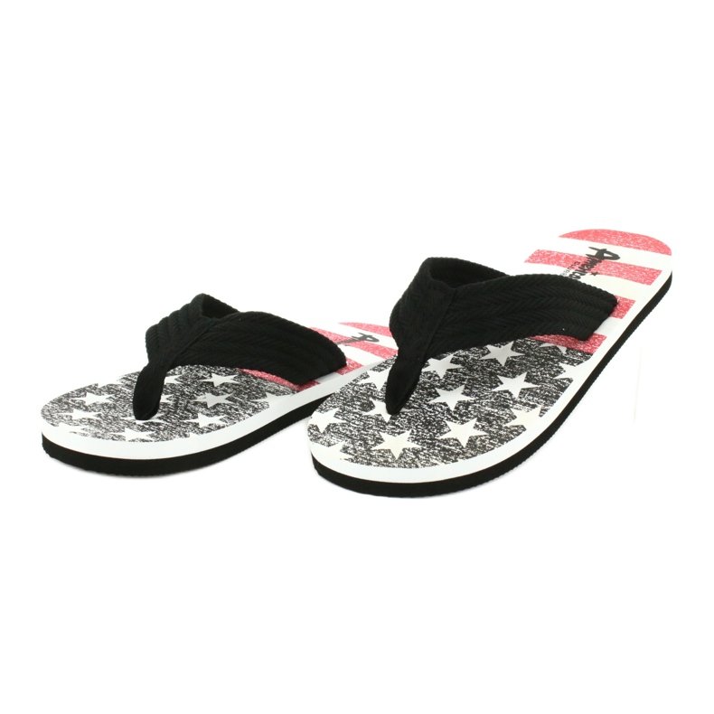 American Club Chanclas americanas de espuma ligera JP05 negro 2