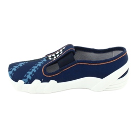 Pantuflas infantiles befado 290X211 azul marino 2