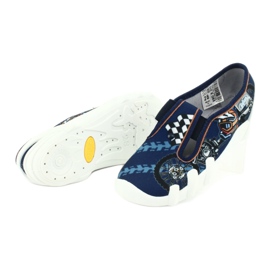 Pantuflas infantiles befado 290X211 azul marino 4
