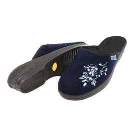 Zapatos de mujer befado pu 219D426 azul marino 4