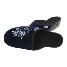 Zapatos de mujer befado pu 219D426 azul marino 5