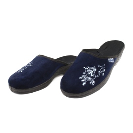 Zapatos de mujer befado pu 219D426 azul marino 3