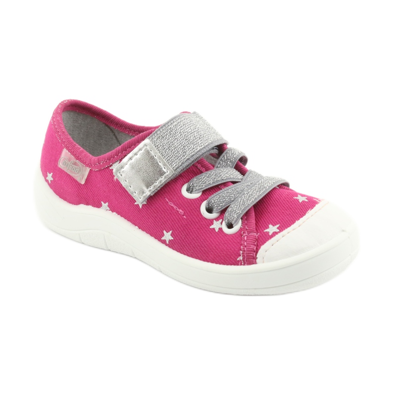 Calzado infantil befado 251X106 rosado gris 1