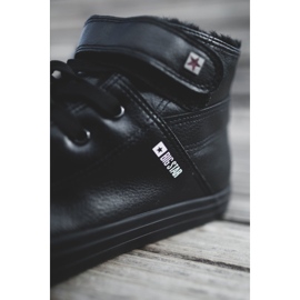 Zapatillas de hombre Big Star Warm Black Y174020FW negro 4