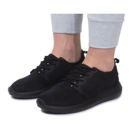 Zapatillas deportivas para correr F368-1 Negro 4