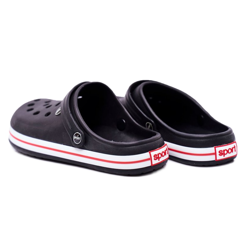 Pantuflas De Hombre Para Piscina Kroksy Pasipheme Negro 3