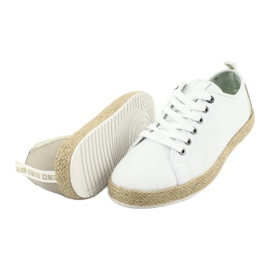 Alpargatas de hombre Big Star 174155 encaje blanco marrón 4 Alpargatas de hombre Big Star 174155 encaje blanco marrón 4