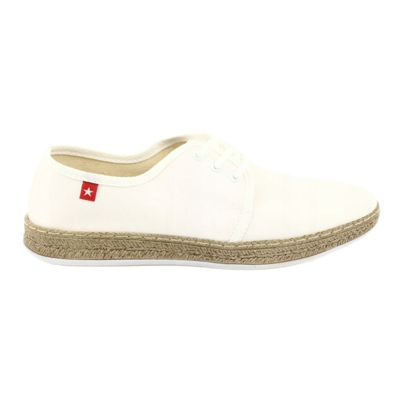 Zapatillas alpargatas Big star FF276043 blanco 3