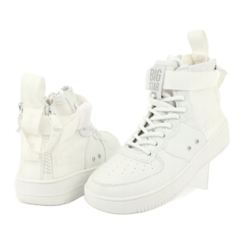 Big Star Wysokie Eco-slopan Sneakers blanco 5