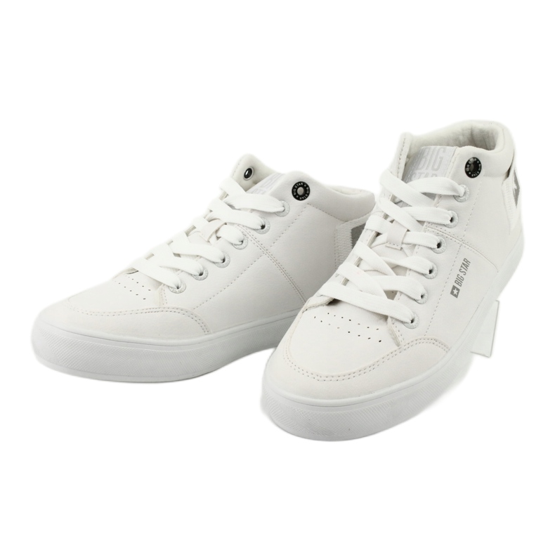 Zapatillas altas Big Star EE274352 blanco gris 3 Zapatillas altas Big Star EE274352 blanco gris 3