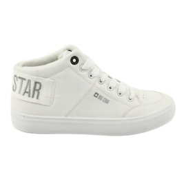 Zapatillas altas Big Star EE274352 blanco gris 1