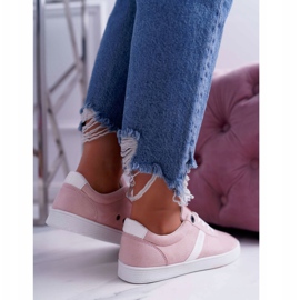 Zapatos deportivos de mujer Big Star Pink DD274621 rosado 4