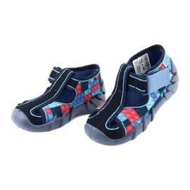 Calzado infantil befado 190P095 azul marino azul 4