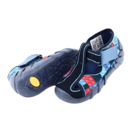 Calzado infantil befado 190P095 azul marino azul 5
