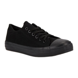 SHELOVET Zapatillas Negras negro 3