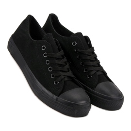 SHELOVET Zapatillas Negras negro 2