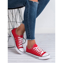 SHELOVET Zapatillas Rojas rojo 7
